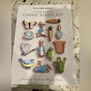 Williams Sonoma Peter Rabbit Cookie Cutter Set -27 pieces